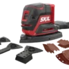 SKIL 20V multischuurmachine Compact Brushless 3720CD incl. 24 schuurbladen en 3 schuurhulpstukken (zonder accu) Online