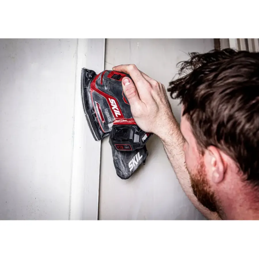 SKIL 20V multischuurmachine Compact Brushless 3720CD incl. 24 schuurbladen en 3 schuurhulpstukken (zonder accu) Online