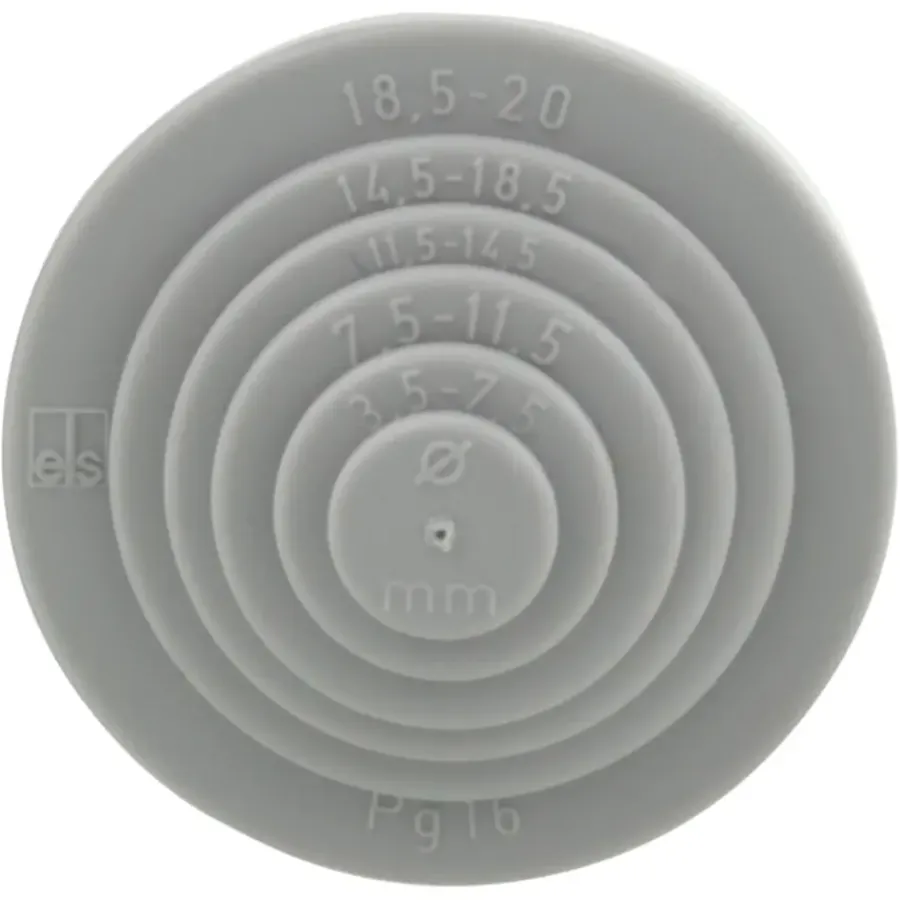 Geen Snijnippel PG16 grijs tbv kabeldoos 20mm (10 stuks) Hot