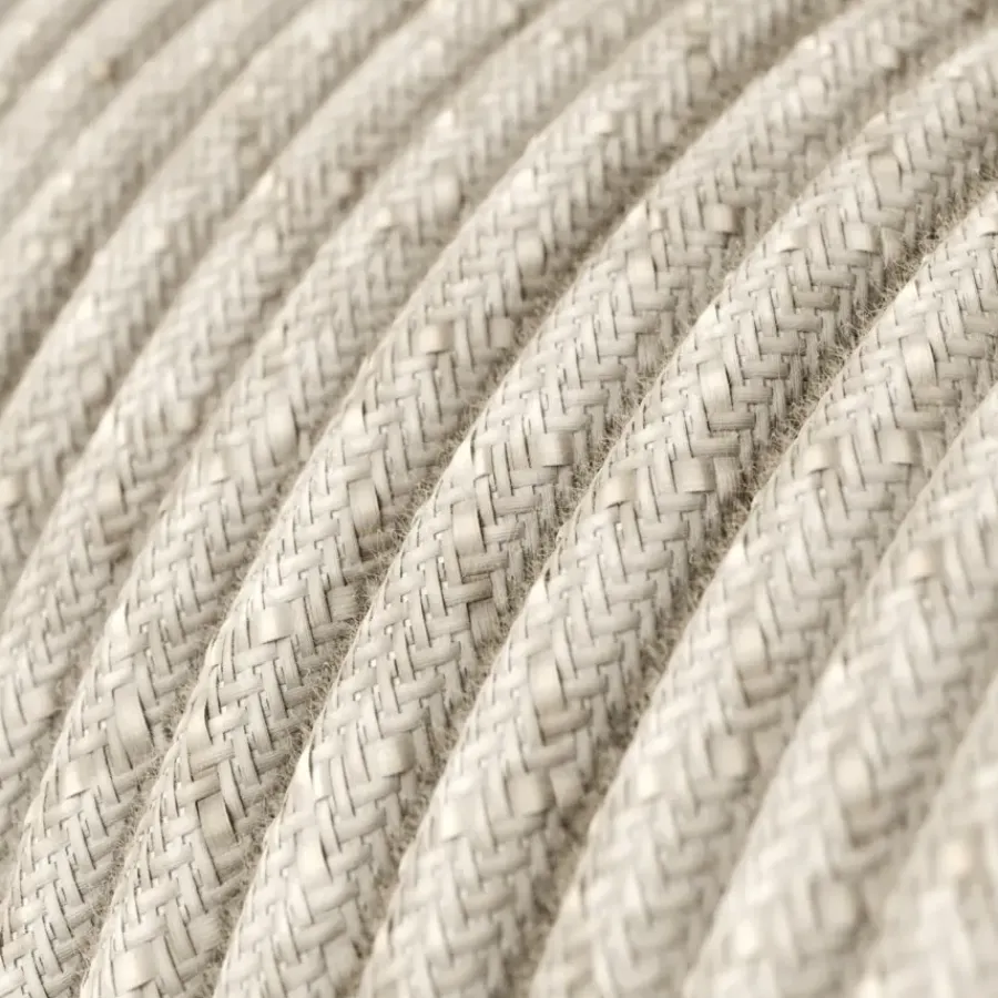 Creative Cables Snoer linnen per cm Hot