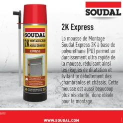 Soudal 2 Componenten Montageschuim 400 ml Discount