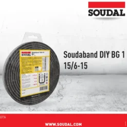 Soudal gecomprimeerde zwelband 6-15mm, 15mm breed en 4,3m lang Sale