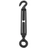 Spanner open behuizing m5 oog-haak RVS Zwart