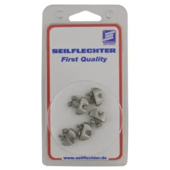 Staaldraadklemmen 4mm 5 stuks