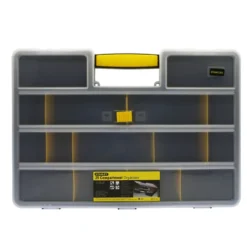STANLEY assortimentsdoos 25-vaks 32,5x46x8 cm met flexibele indeling Outlet