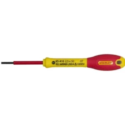STANLEY FatMax schroevendraaier VDE platkop SL2,5x50 mm Outlet