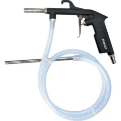 STANLEY Zandstraalpistool met Slang voor Compressor - Max. 8Bar - 250L/Min - Zwart Hot
