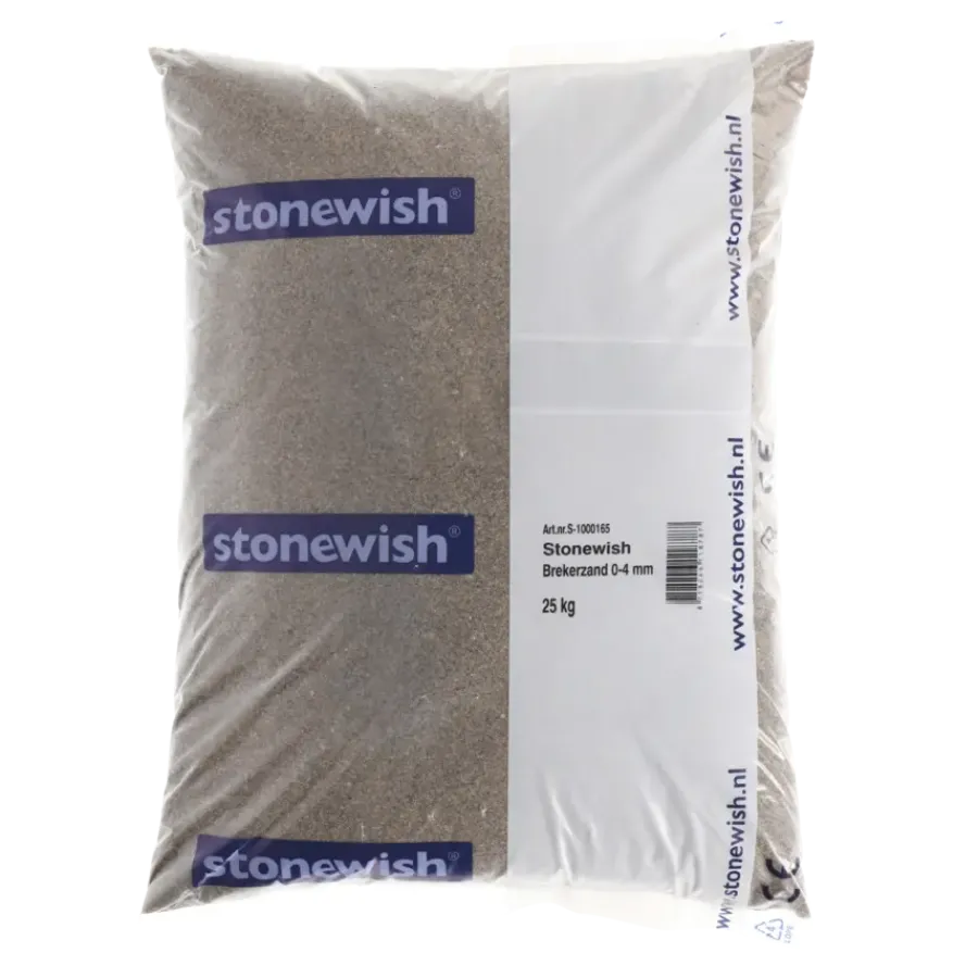 Stonewish brekerzand 25 kg Outlet