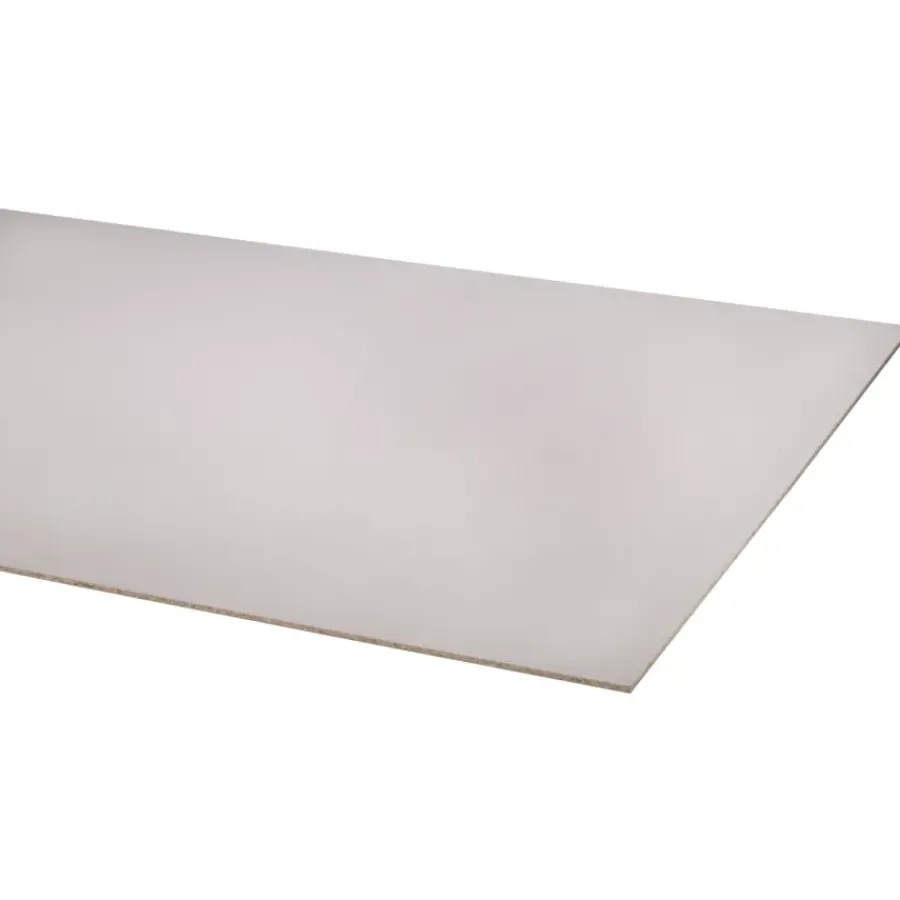Storemax deurplaat ivoor/aluminium 255 x 101,5 cm 8 mm Best