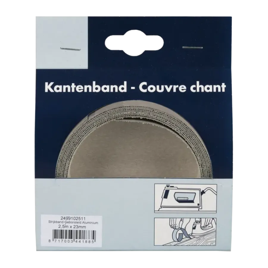 Geen Strijkband inox metallic 23 mm 2,5 m Sale