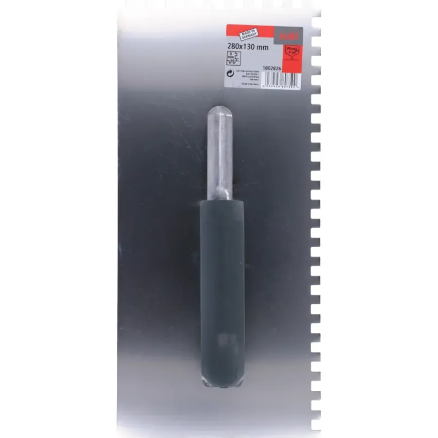 Suki plakspaan rvs hout handvat tand 6mm Outlet