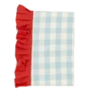 Tafelkleed ruit licht blauw - l180xb130cm