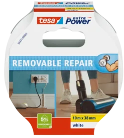 Tesa Extra Power Eco Repair tape wit 38 mm x 10 m