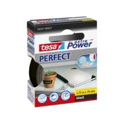 Tesa Extra Power Perfect ducttape zwart 19 mm x 2,75 m Hot