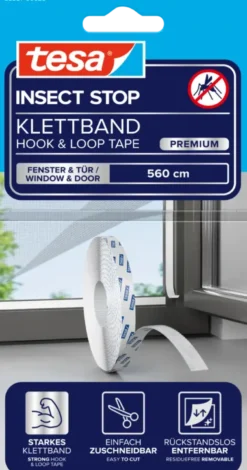 Tesa Insect Stop klittenband vervangingsrol voor raamhor Comfort 560 cm Outlet