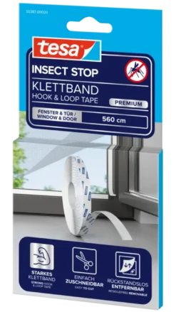 Tesa Insect Stop klittenband vervangingsrol voor raamhor Comfort 560 cm Outlet