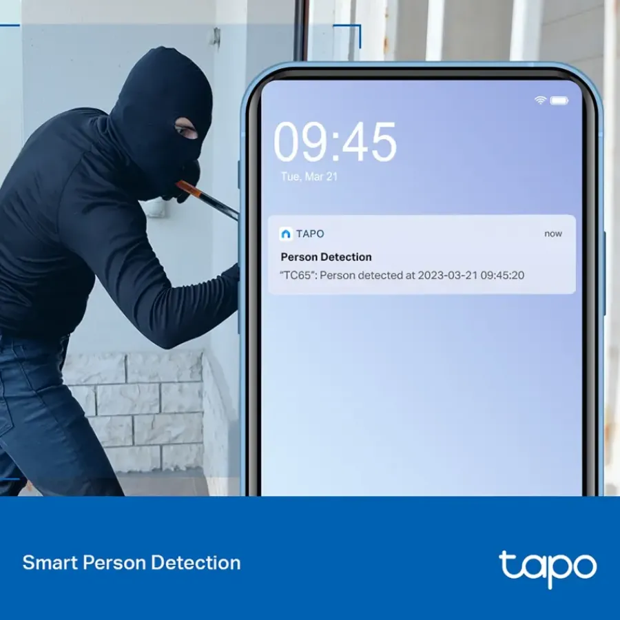 Tapo TP-Link TC65 beveiligingscamera voor buiten 3MP bedraad Best