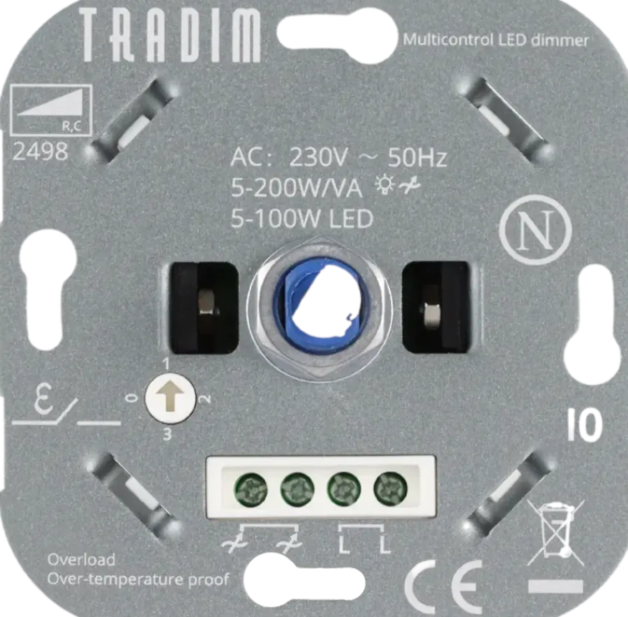 Tradim LED multi way muurdimmer 2498 Outlet