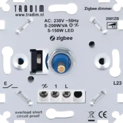 Tradim LED Smart muurdimmer Zigbee 5-200W