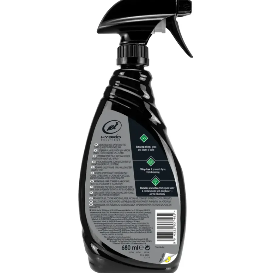 Turtle Wax hs tyre shine 680ml New