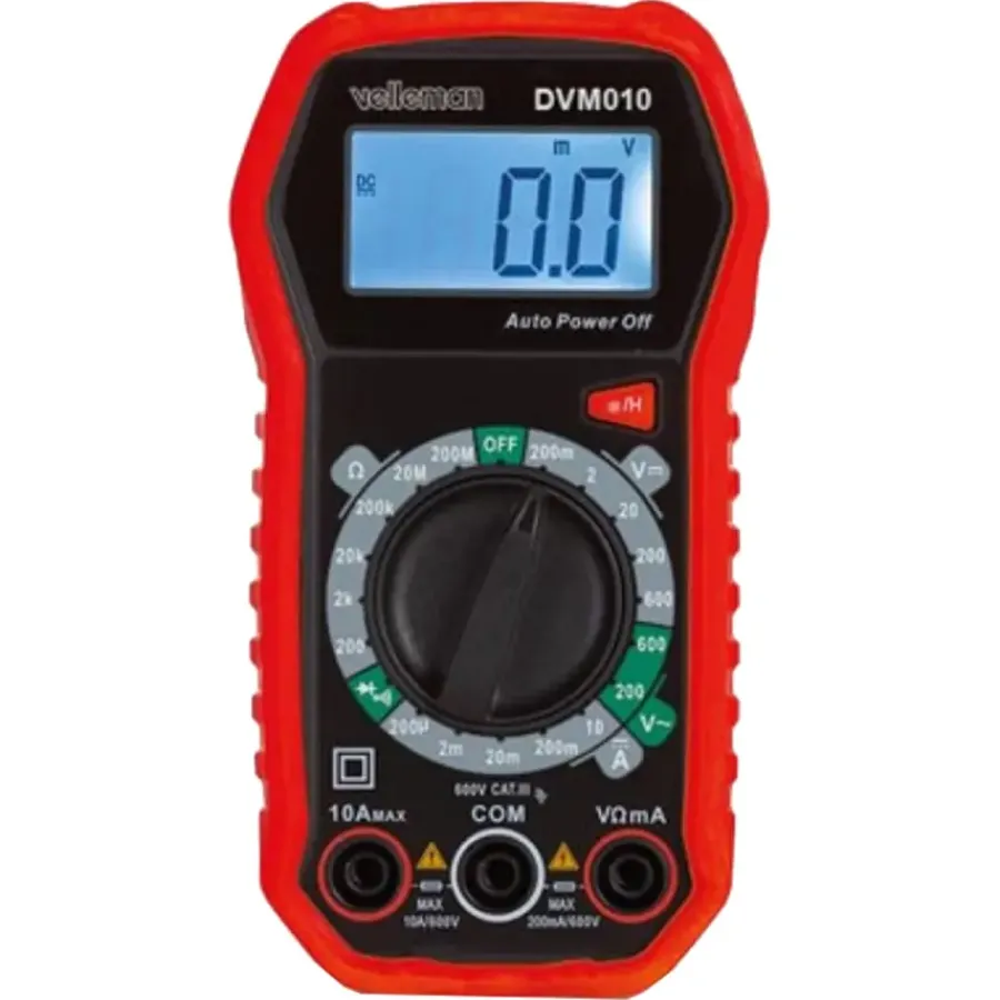 Geen Velleman Multimeter Basic CAT3 600V New