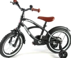 Volare Black Cruiser 14 Inch kinderfiets