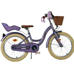 Volare Blossom kinderfiets paars 18 inch Clearance