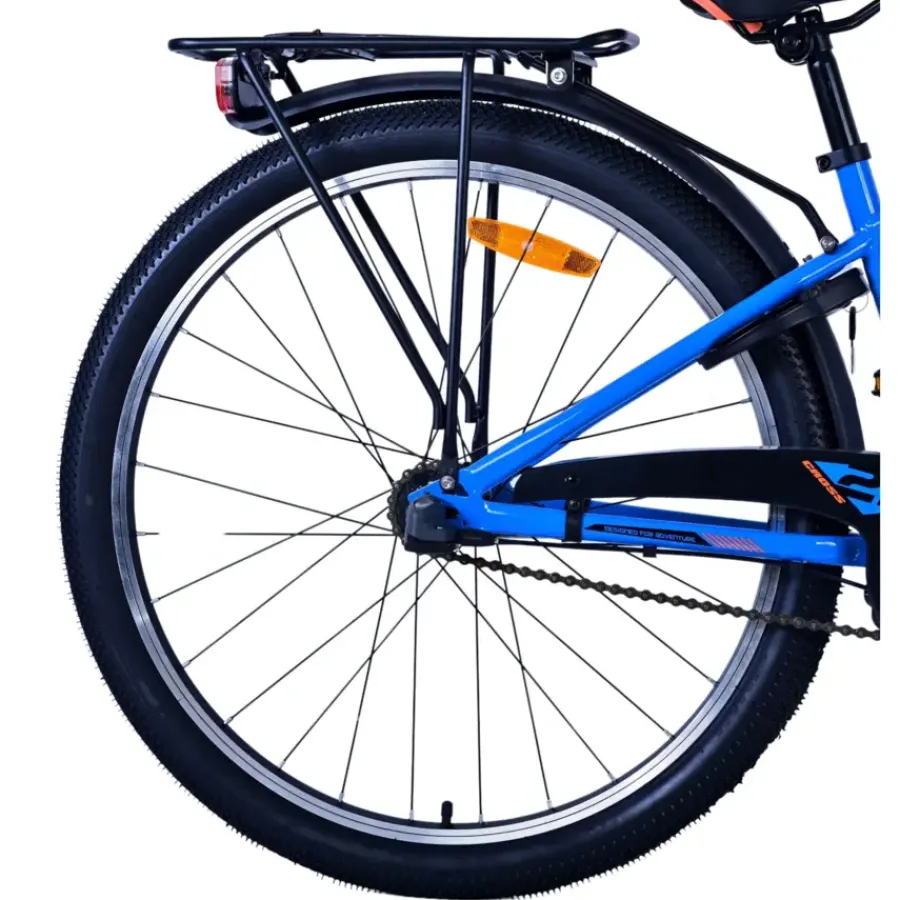 Volare Cross kinderfiets blauw 26 inch Clearance