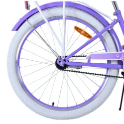 Volare Lovely kinderfiets wit paars 24 inch Online
