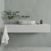 Geen Wand/douche paneel kunststof Allora 260 x 90 cm licht grijs dikte 4 mm 2,34 m² Discount