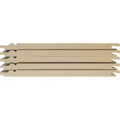 CanDo Wand-en plafondpaneel MDF gegrond ca. 13,5 cm breed, lengte 260 cm 5 stuks (ca. 1.75 m2) Discount