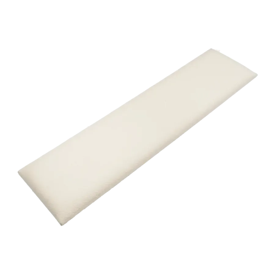 Geen Wandkussen boucle crème 120x30 cm Online