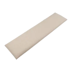 Geen Wandkussen boucle taupe 120x30 cm Clearance