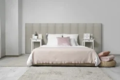 Geen Wandkussen linnen taupe 120x30 cm Discount