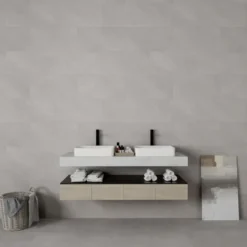 Geen Wandtegel kunststof Allora 30,5x61 cm grijs, dikte 5mm 1,116 m²