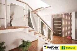 Weber Saint-Gobain Weber Beamix lichtgewicht betonmortel grijs 18 kg Discount