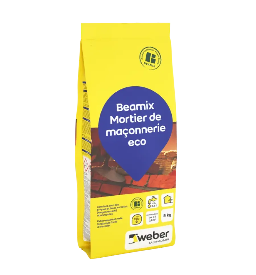Weber Saint-Gobain Weber Beamix metselmortel eco grijs 5 kg Discount