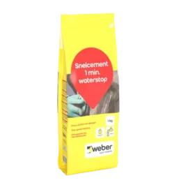 Weber Saint-Gobain Weber Beamix repair snelcement waterstop 1 kg Clearance