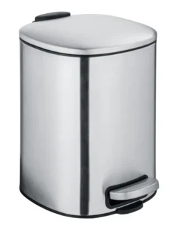 Wenko afvalemmer Alassio mat RVS