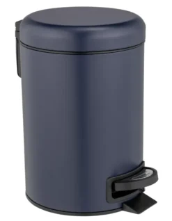 Wenko afvalemmer Leman donkerblauw