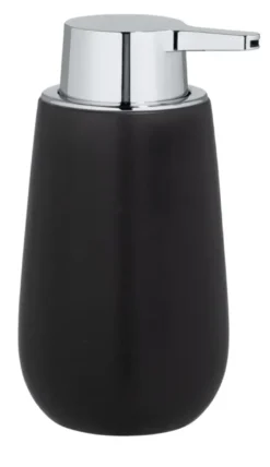 Wenko keramische zeepdispenser Badi zwart