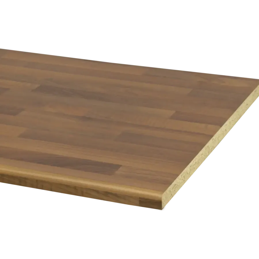 Geen Werkblad ASQ28 260x80cm Noten Hot