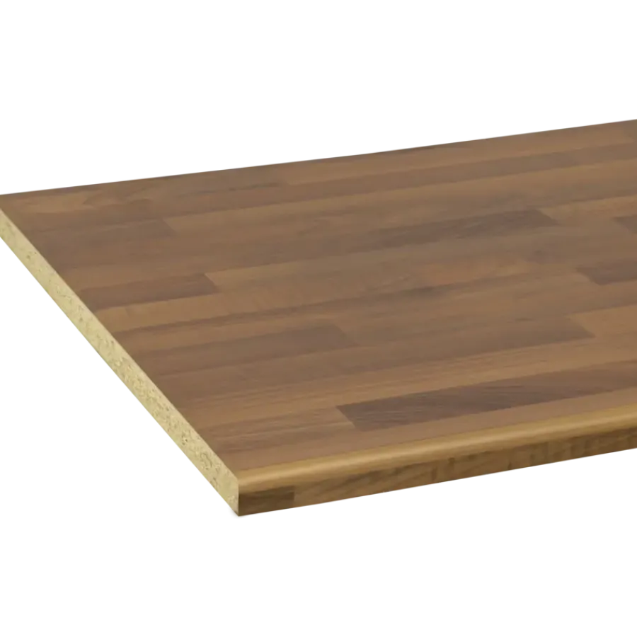 Geen Werkblad ASQ28 260x80cm Noten Hot