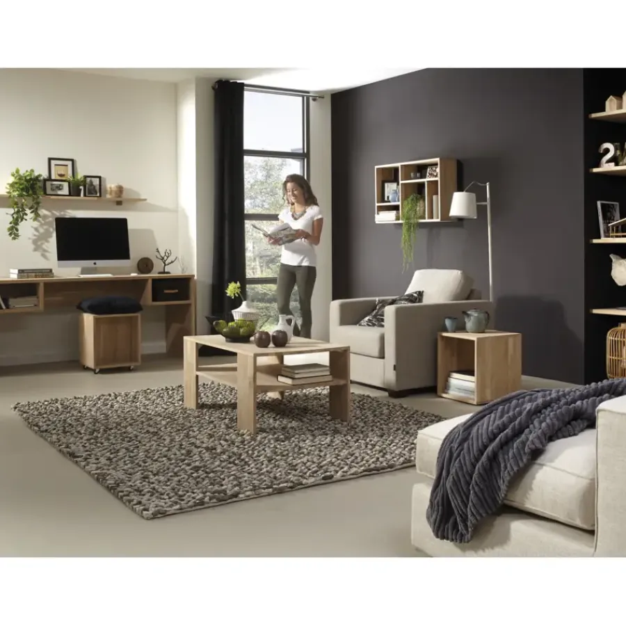CanDo Werkblad massief eiken 250x61 cm 26 mm